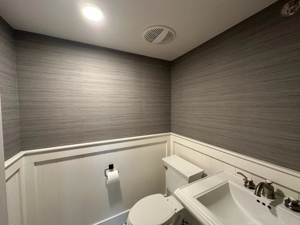 Commercial wallpaper installation service in Trinity Groves, Dallas