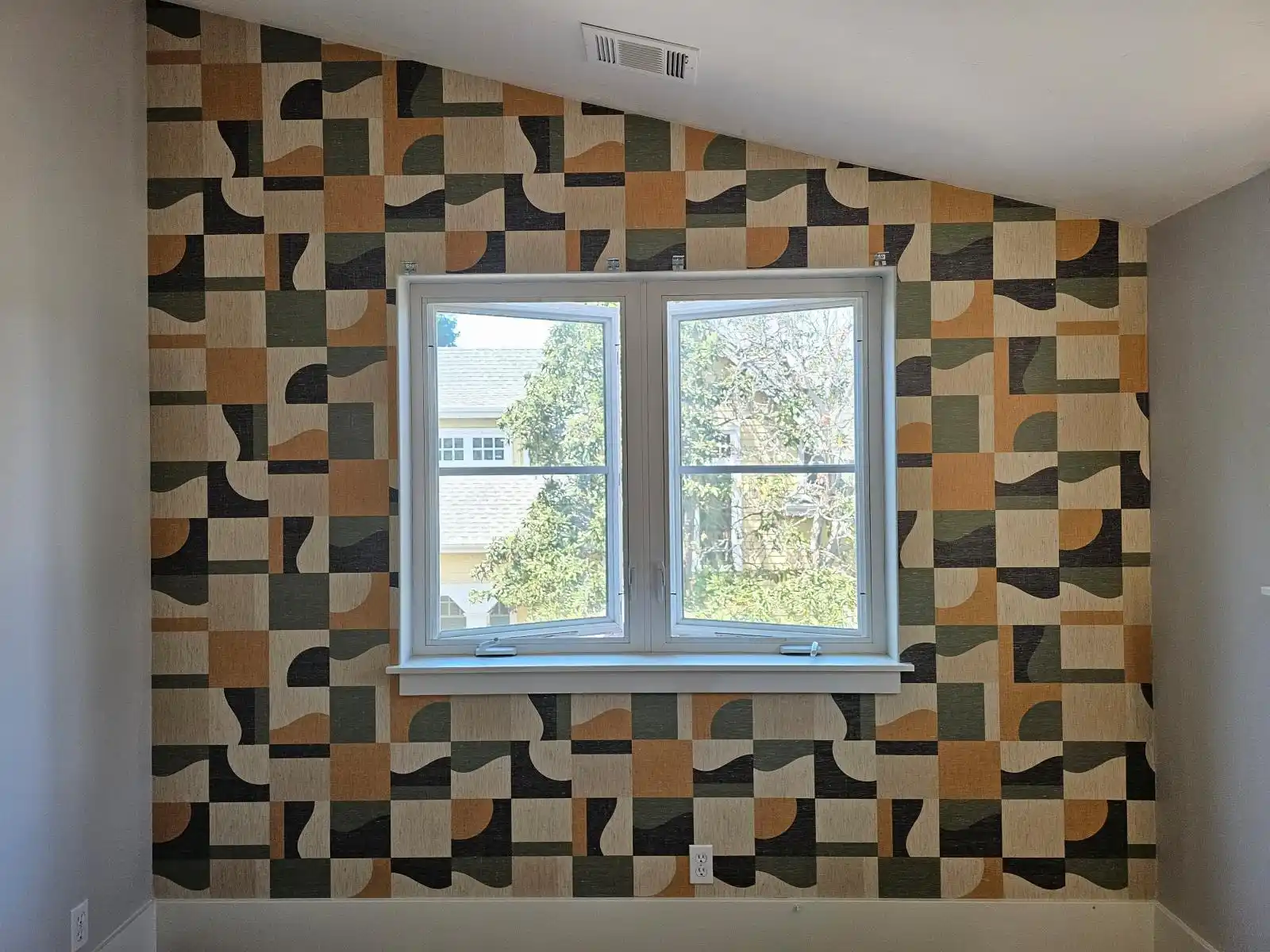 Luxury wallpaper installation bedroom Dallas TX