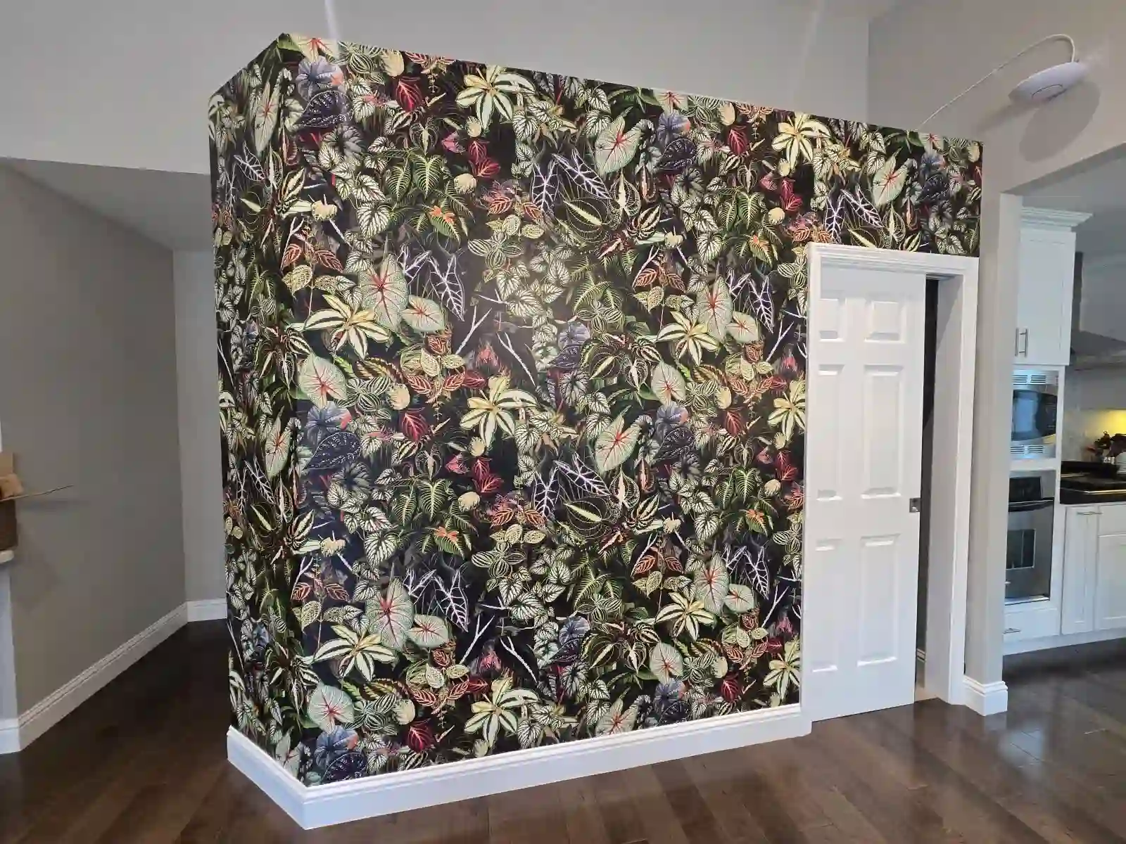 Residential wallpaper installation service in Cedars, Dallas