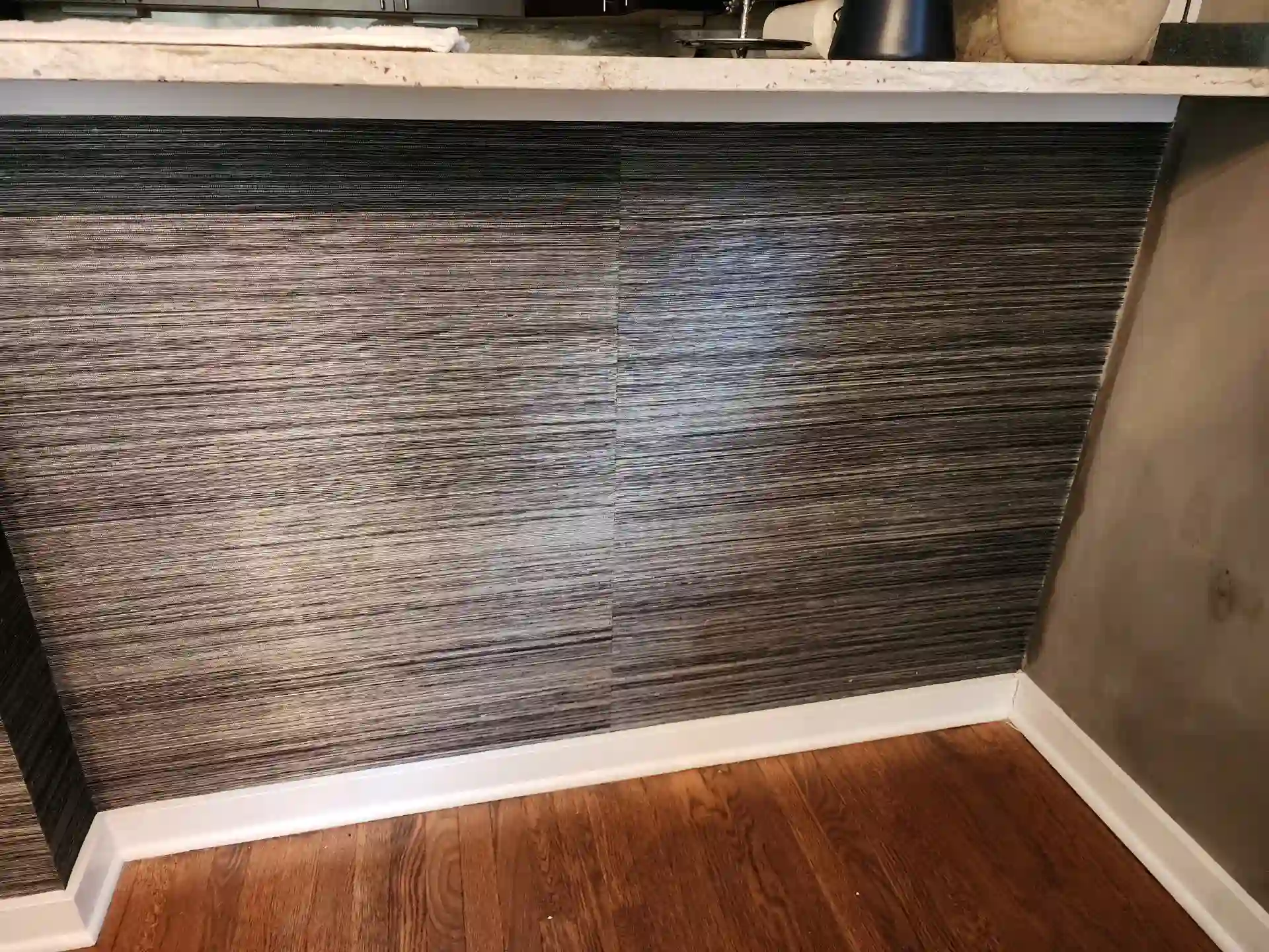 Wallpaper installer living room DFW